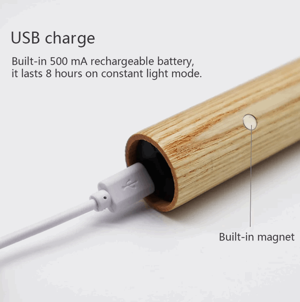 Lampara Led Con Sensor Recargable