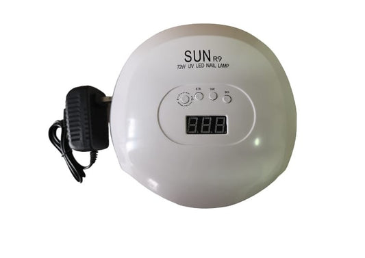 Lámpara Led Sun R9 72W secador de uñas