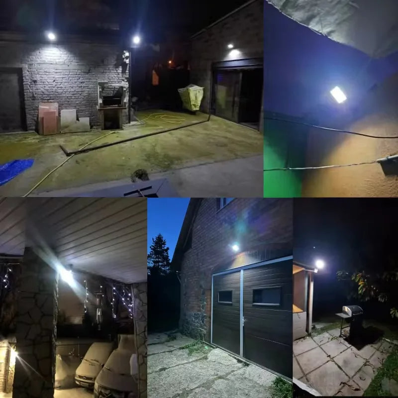 Lámpara Solar De Pared Con Mando 9900LM