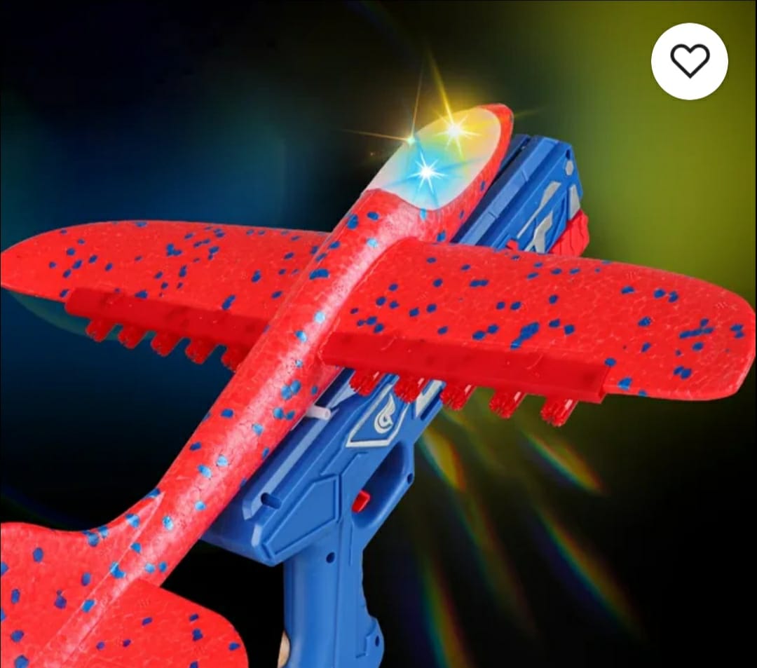 Lanzador de Avión Suelta Burbujas