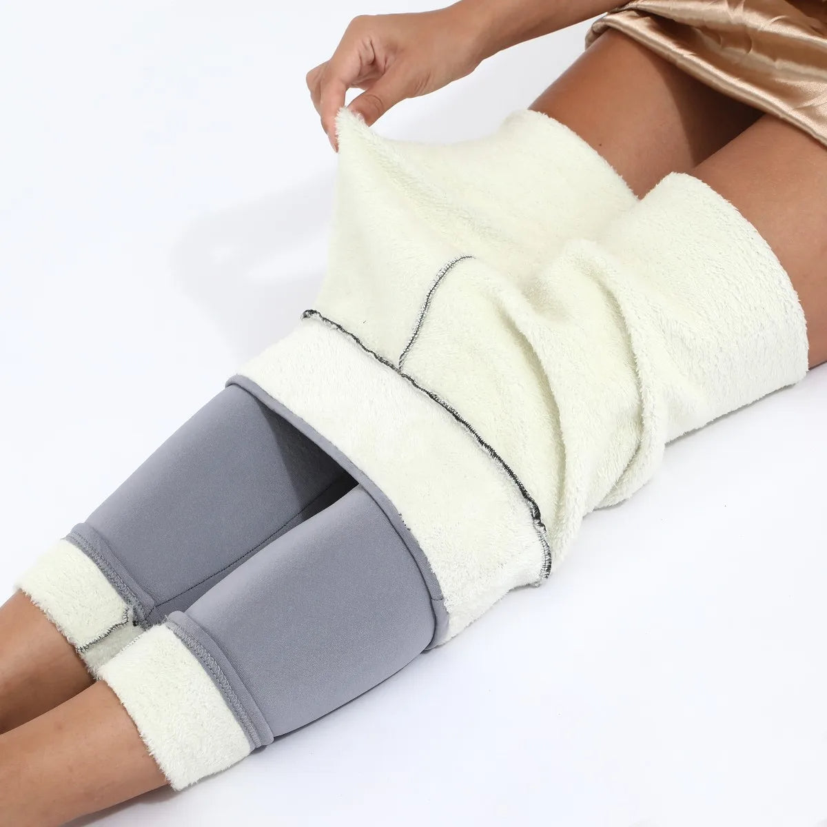 🟡 Leggings térmicos gruesos de cintura alta sin costuras, cálidas de moda para el frio, pantalones aislados leggins deportivo mujer invierno y bajas temperaturas, leggins térmicos mujer de moda