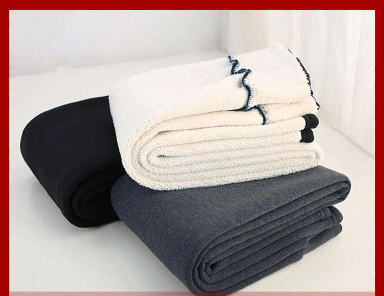 🟡 Leggings térmicos gruesos de cintura alta sin costuras, cálidas de moda para el frio, pantalones aislados leggins deportivo mujer invierno y bajas temperaturas, leggins térmicos mujer de moda