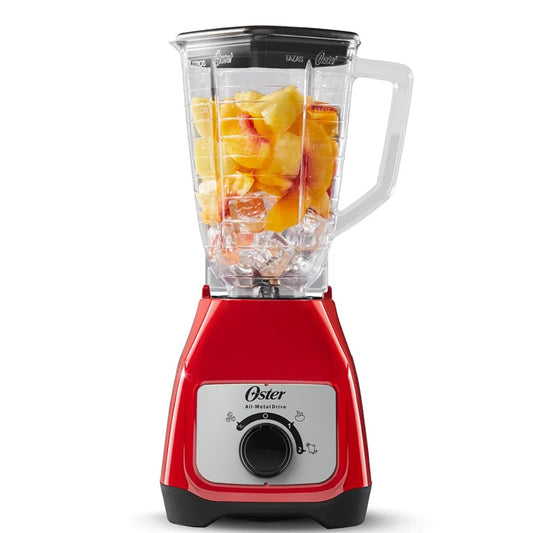Licuadora Oster de plástico roja