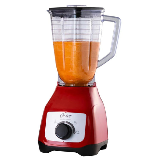 Licuadora Oster de plástico roja