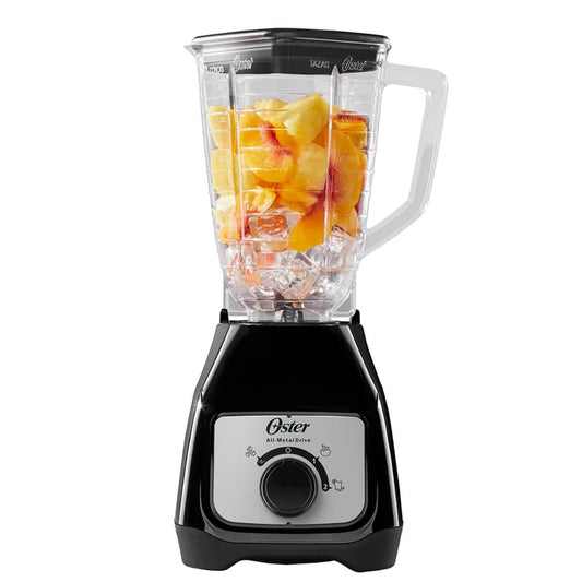 Licuadora Oster vaso de plástico negra