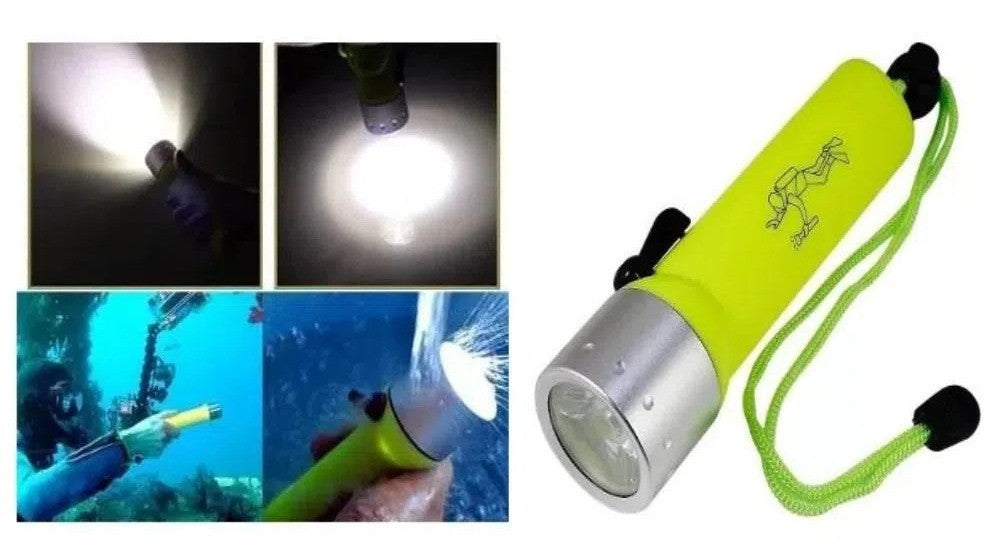 Linterna Acuatica Sumergible Buceo