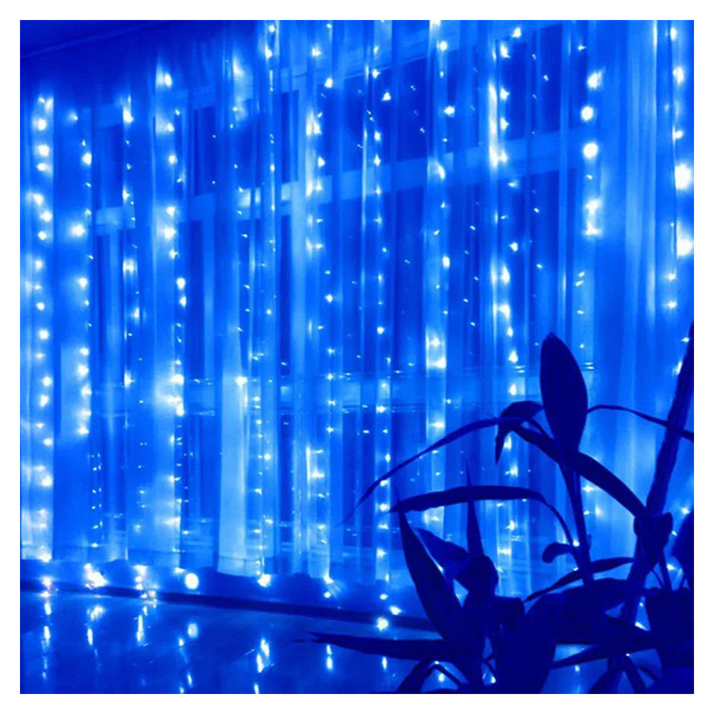 Luces De Navidad Cascada Sube y Baja 6mtsx1mt