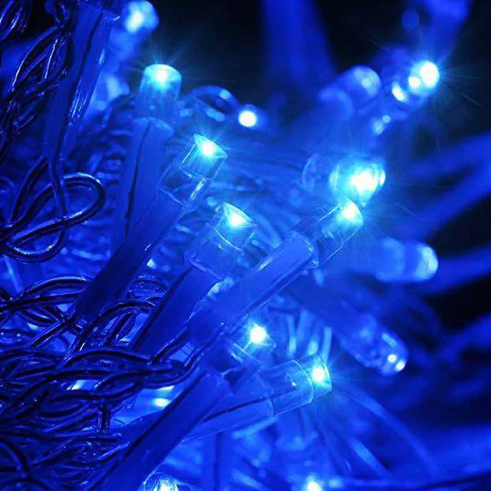 Luces De Navidad Cascada Sube y Baja 6mtsx1mt