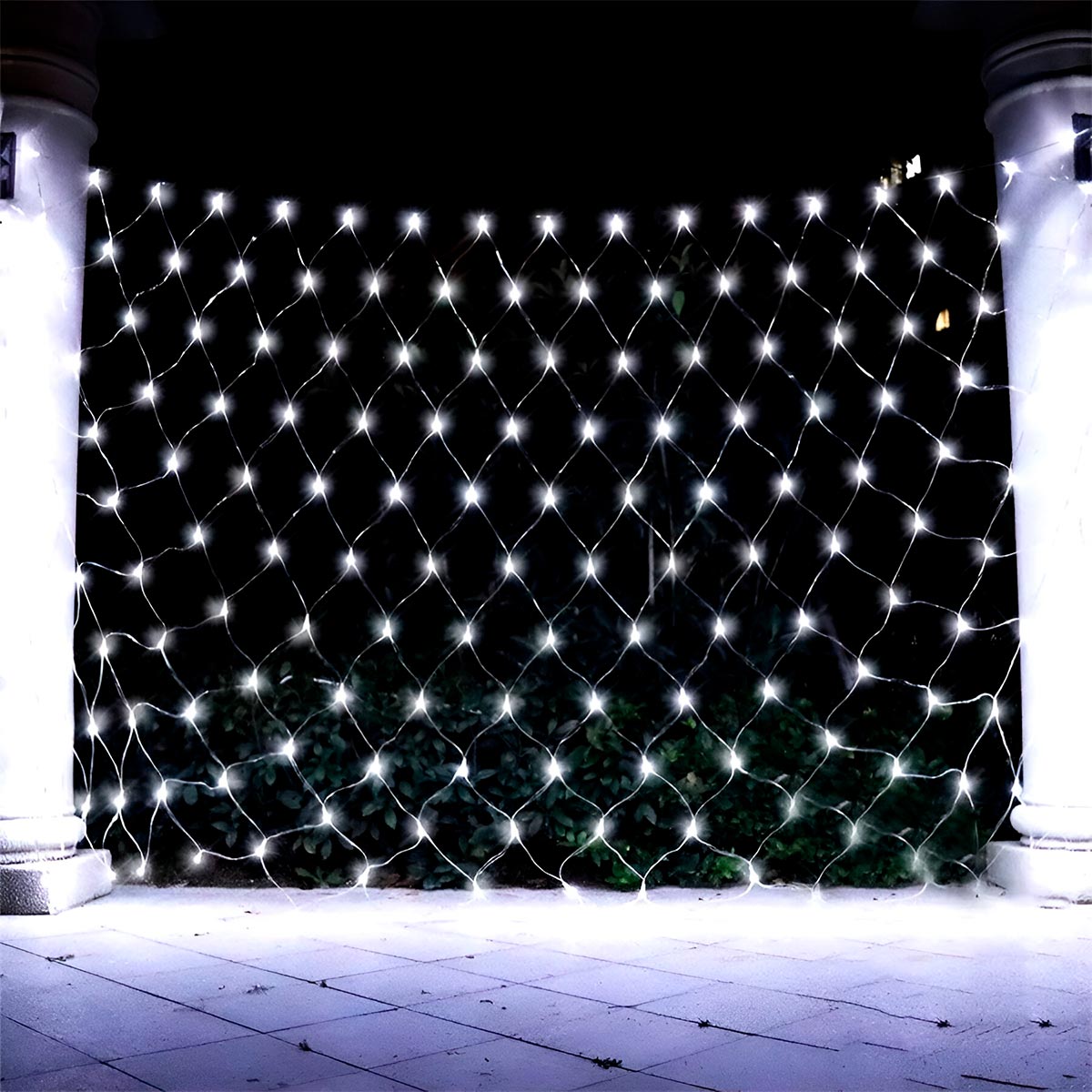 Luces Malla LED 300 Luces 2x1.8 Mts Luz Navidad