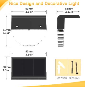 Luz Led Con Panel Solar X 3 Unidades