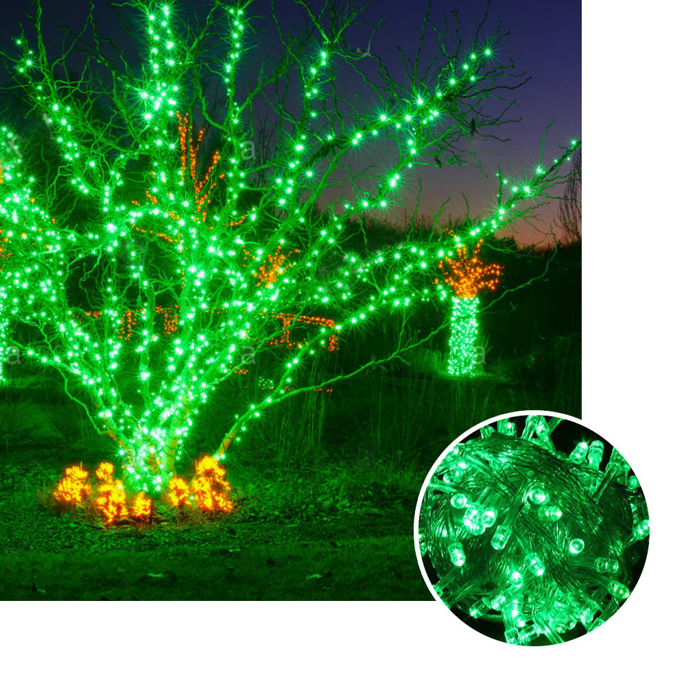 Luz Led Lineal 50 Mts 500 Led Verde Luces Navidad