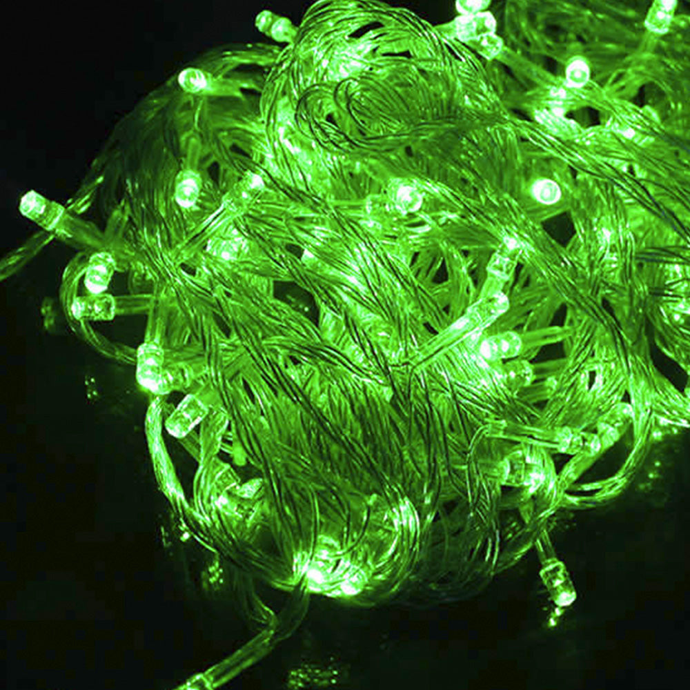 Luz Led Lineal 50 Mts 500 Led Verde Luces Navidad