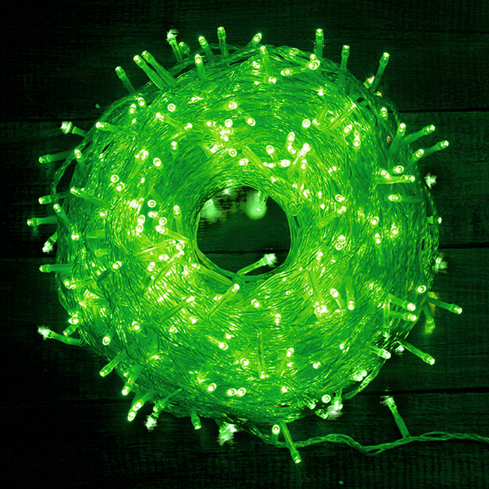 Luz Led Lineal 50 Mts 500 Led Verde Luces Navidad