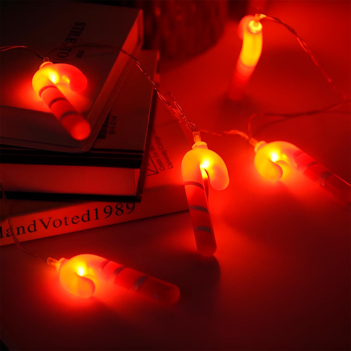 Luz Led Navidad Bastones