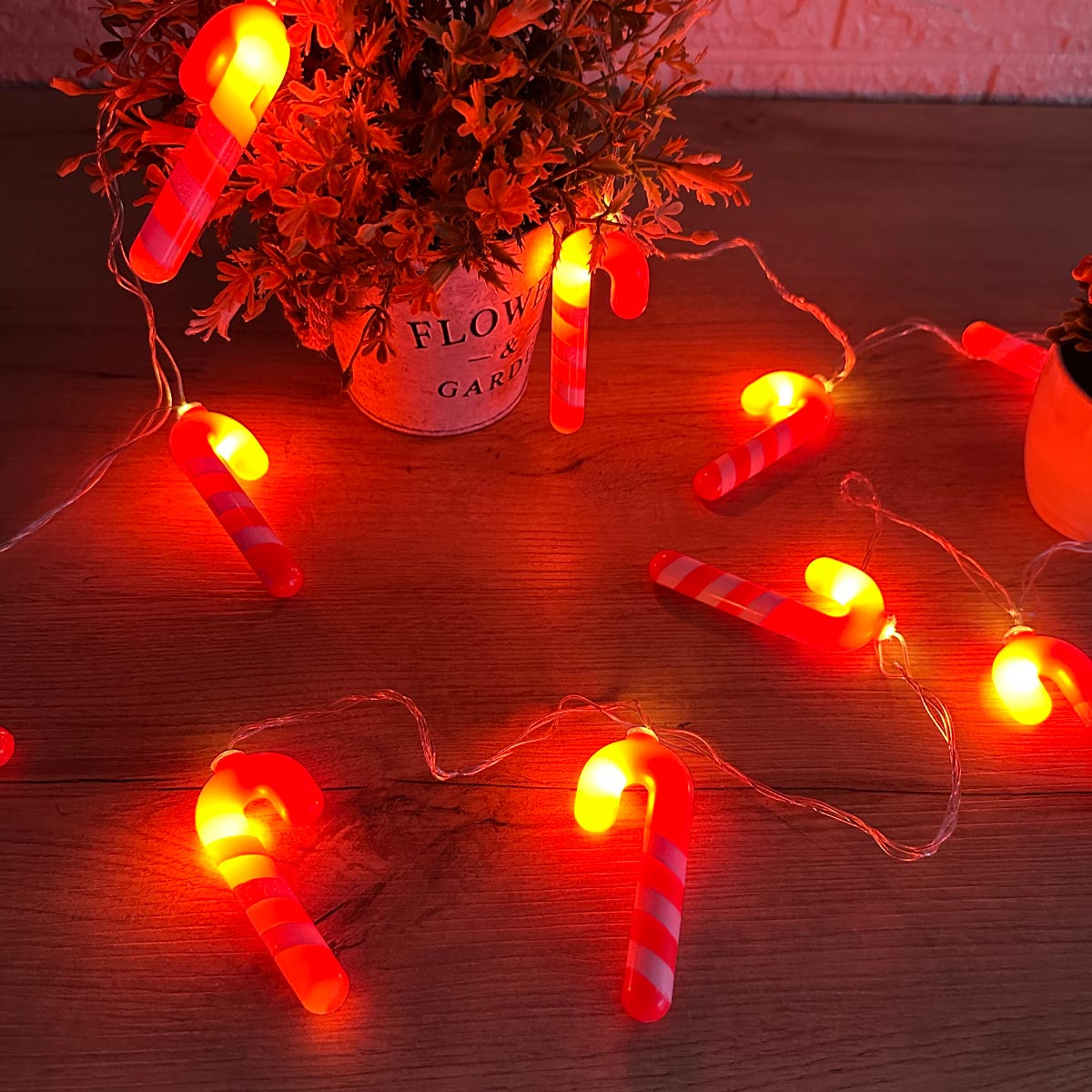 Luz Led Navidad Bastones