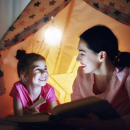 🟡 Luz led con forma de corazón