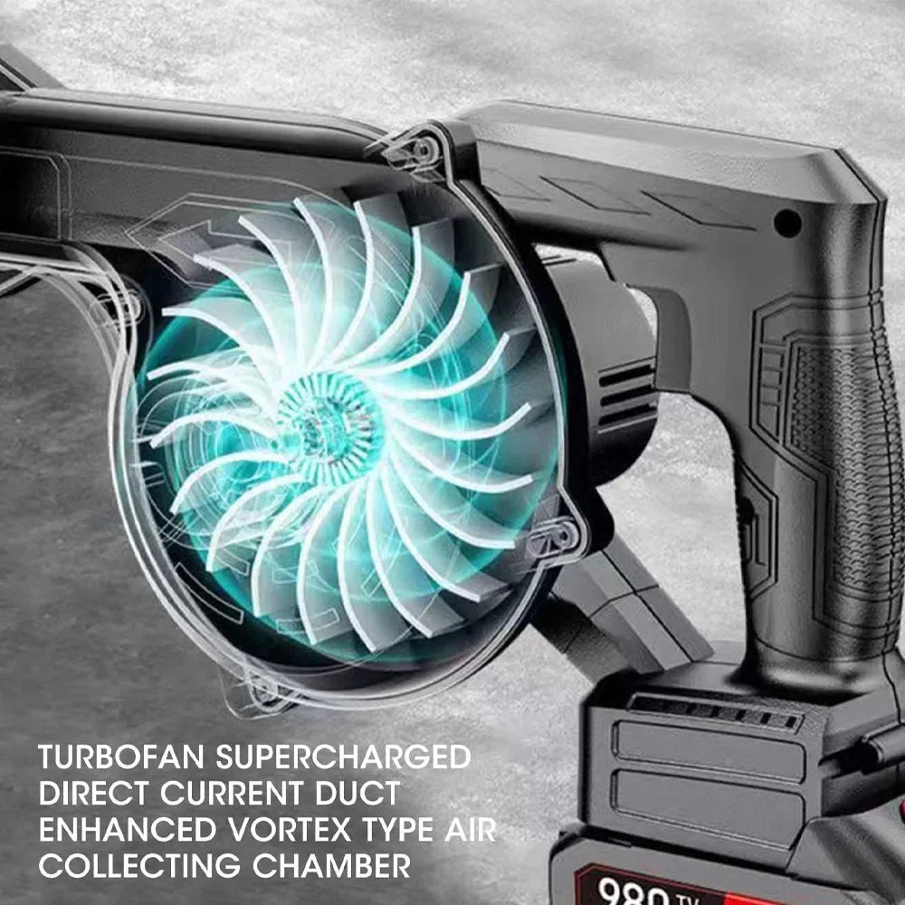 Máquina Sopladora| Aspiradora | Doble Batería | Profesional 3 en 1