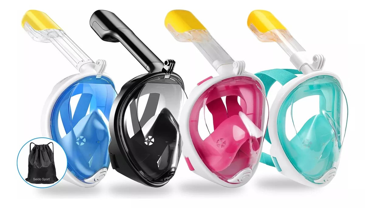 Mascara Buceo Careta Snorkel Full