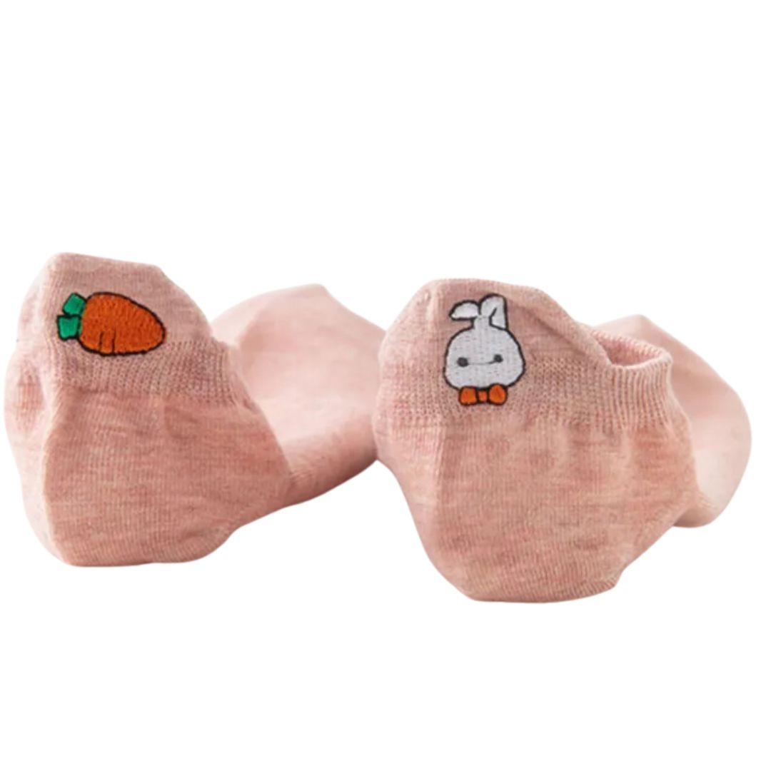 Medias Tobilleras Animalitos x 10 Pares Surtidos