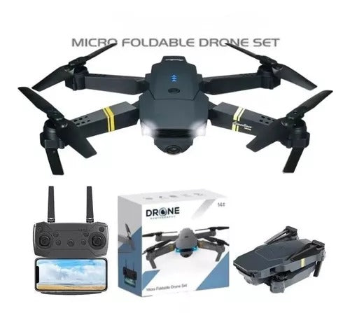 Mini Drone Plegable Con Cámara Wifi