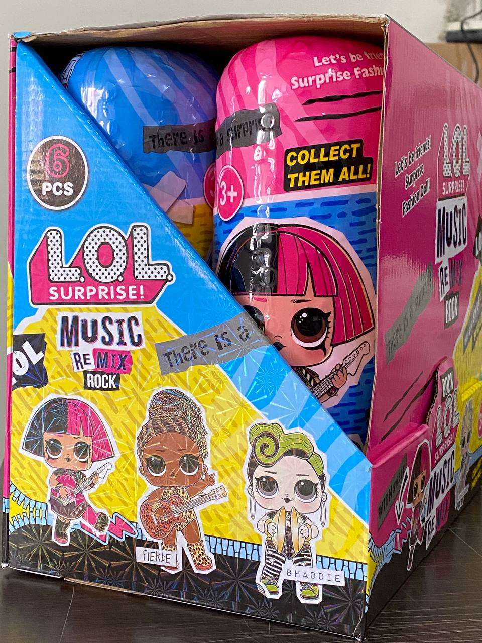 Muñeca LOL sorpresa Music Remix Rock