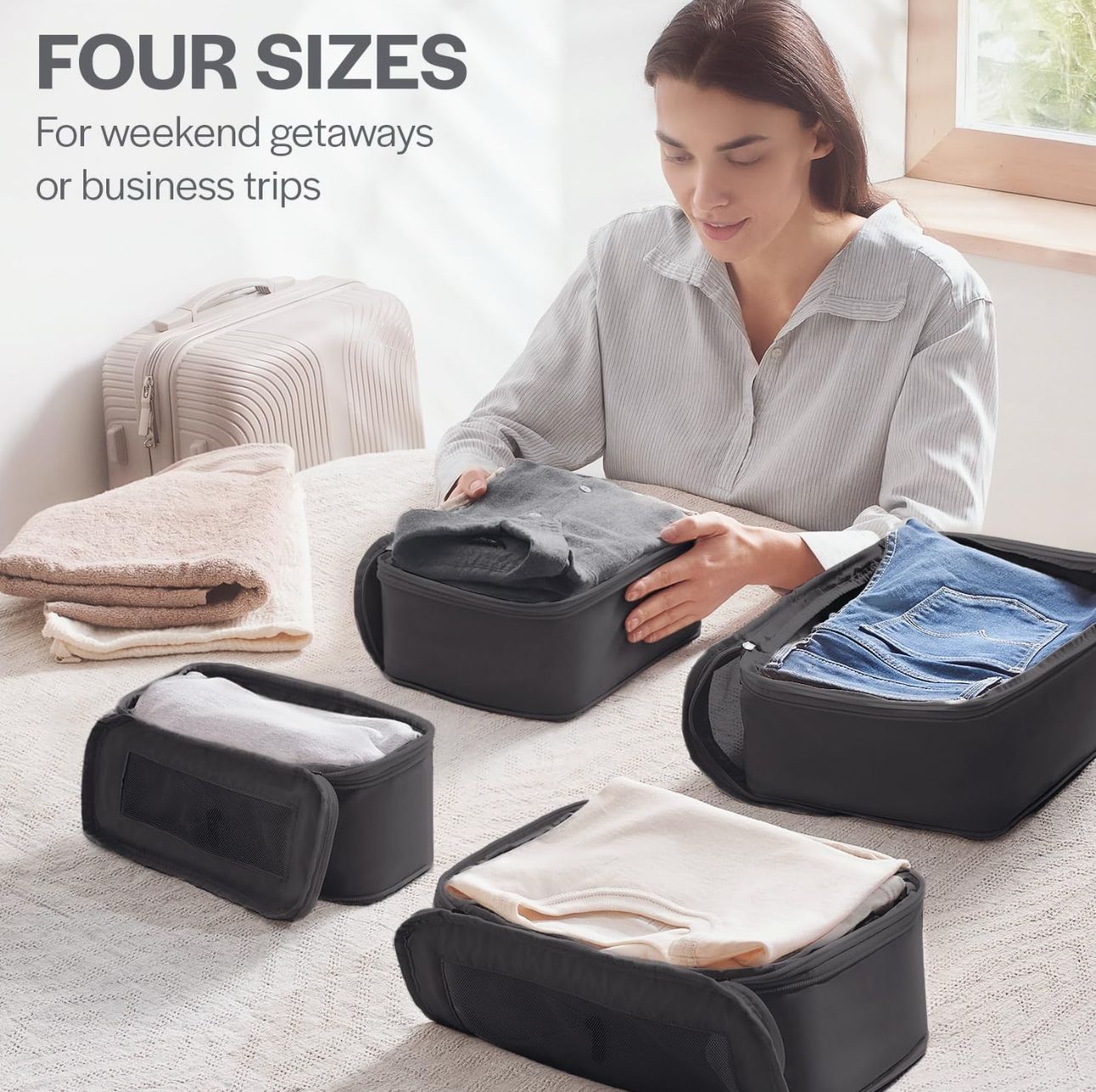 Organizador De Maleta Set x4