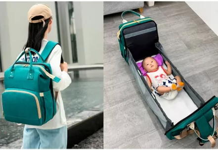 Pañalera + Chupo Alimentador Para Bebe