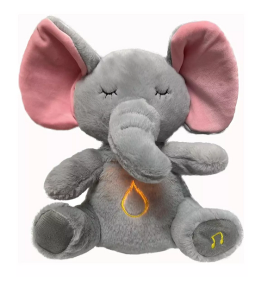 Peluche que respira estimulación sueño