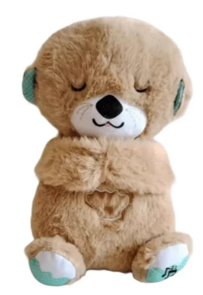 Peluche que respira estimulación sueño