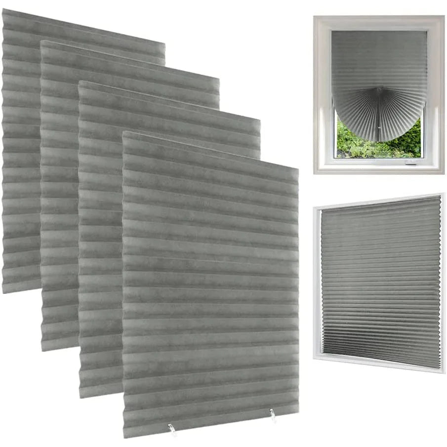 🟡 Persianas de ventana de cebra, cortina de sombra oscura para habitación, cortina enrollable y extraíble para ventana, cortinas de puerta francesas para cocina y baño
