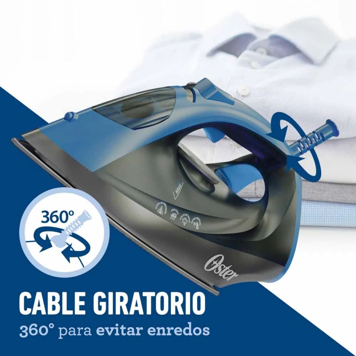 Plancha de vapor Oster cerámica