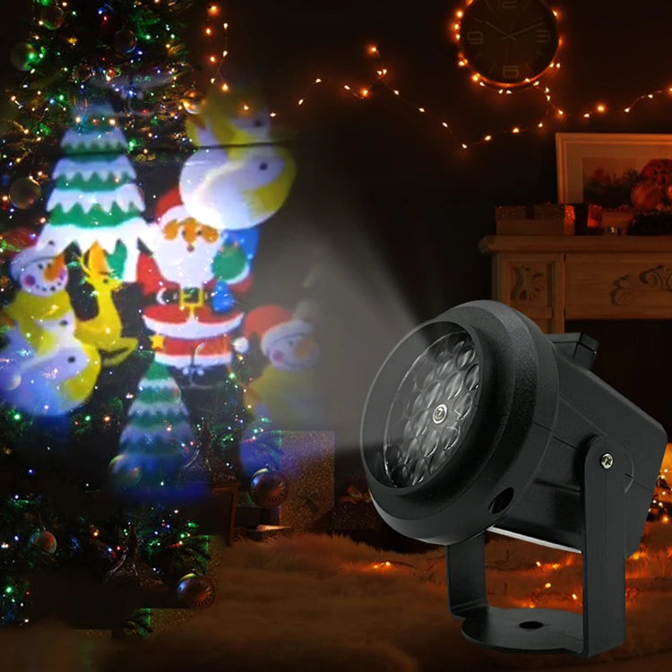 Proyector navideño con diferentes diseños proyección