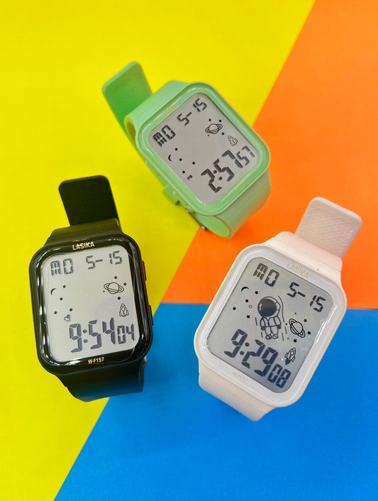 Reloj Digital Impermeable Para Niñas y Niños