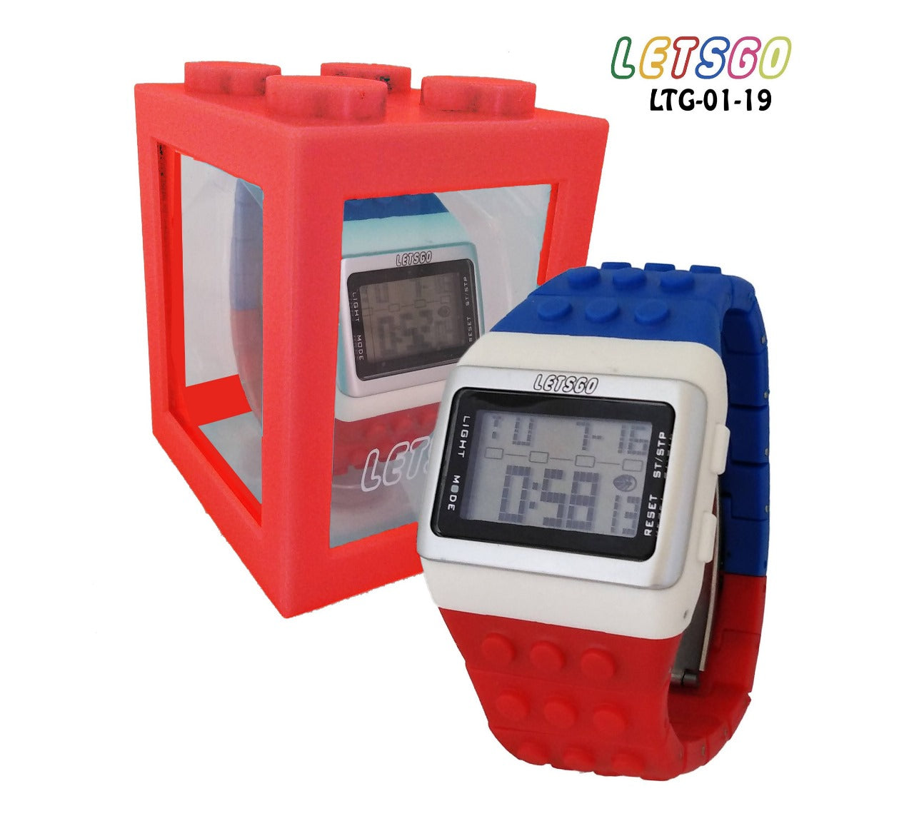Reloj Lego Con Estuche