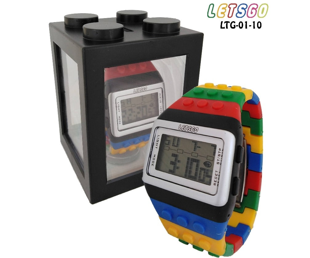 Reloj Lego Con Estuche