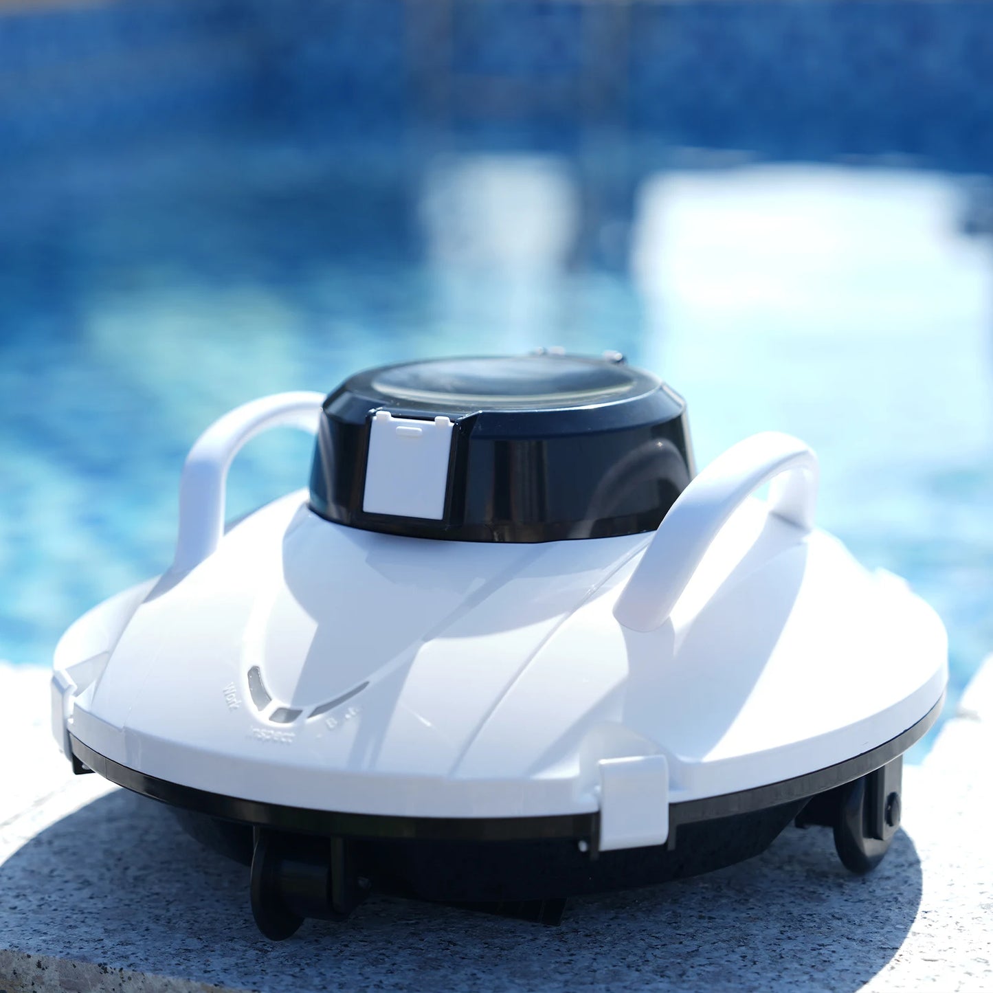 🟡 Robot aspirador automático para piscina, aspirador inalámbrico IPX8, succión lateral, doble Motor