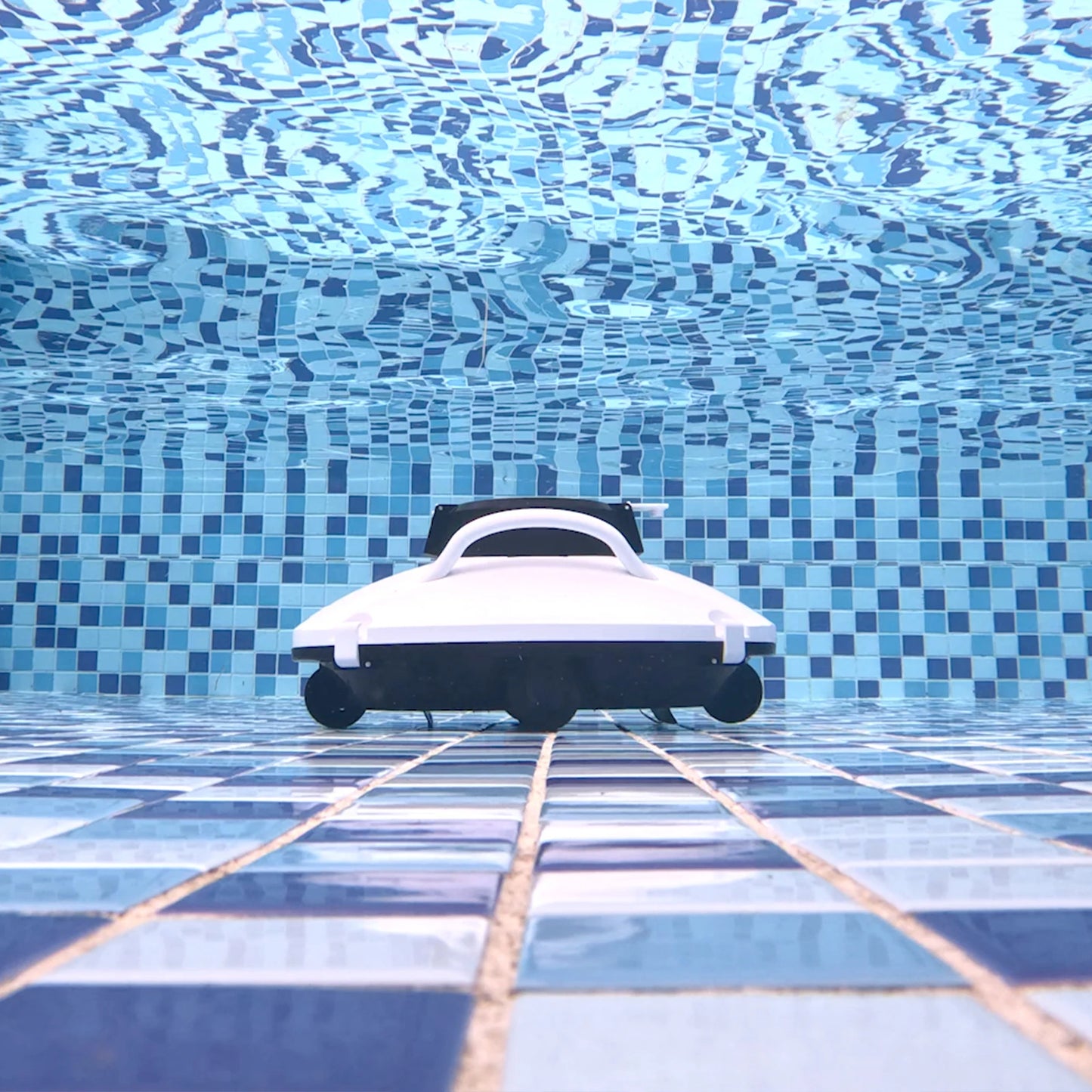 🟡 Robot aspirador automático para piscina, aspirador inalámbrico IPX8, succión lateral, doble Motor