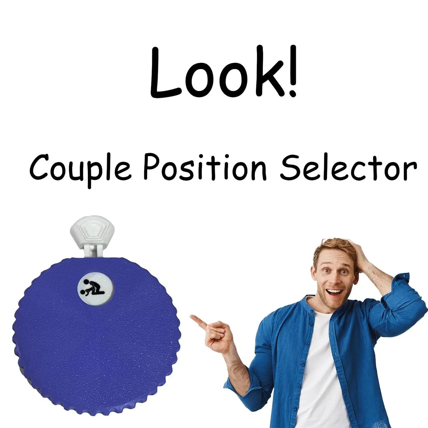 🟡 Ruleta desafiante para parejas, ruleta juguete, Selector de posiciones para pareja