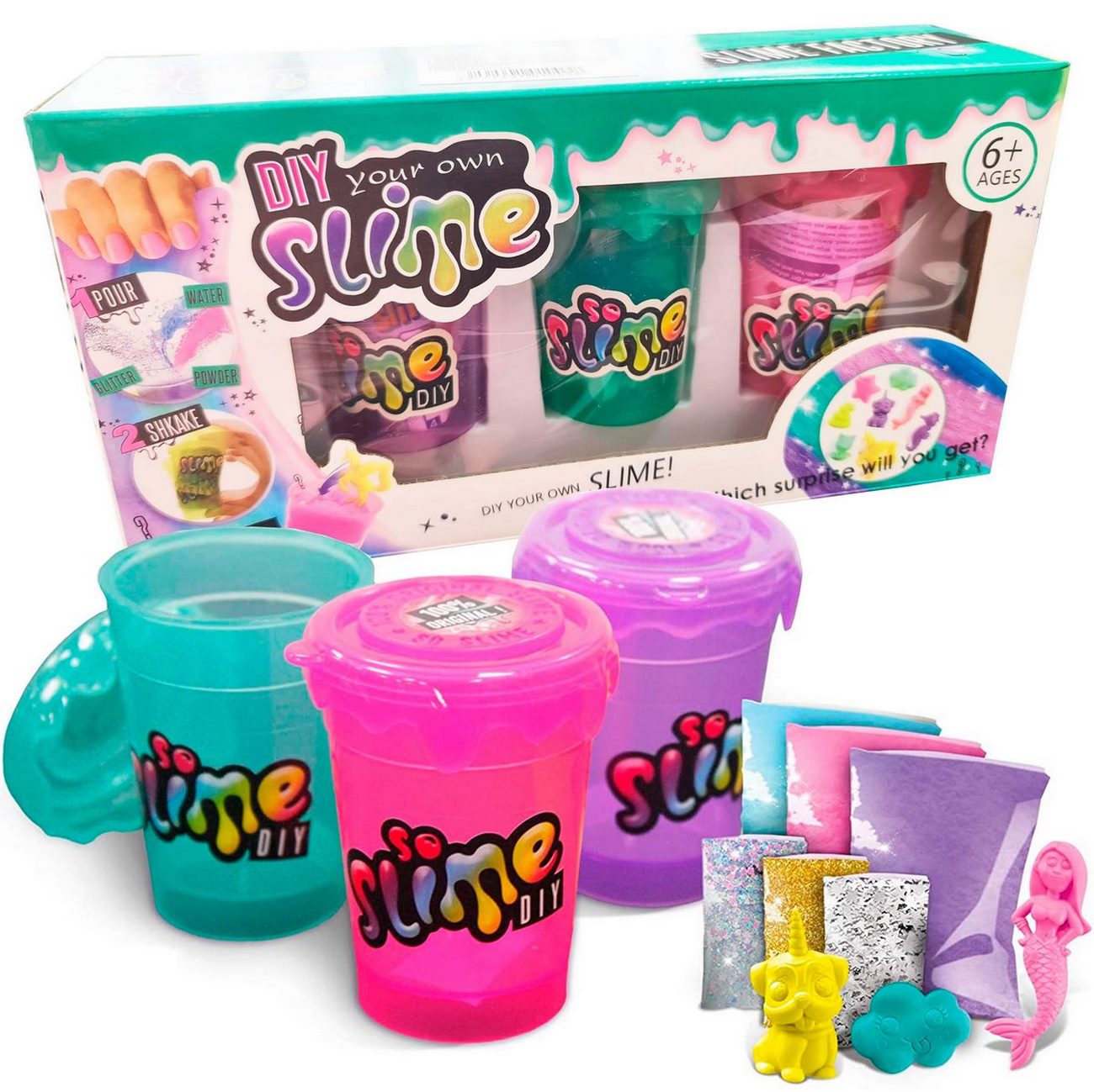 Slime Kit Para Hacer Slime Niñas