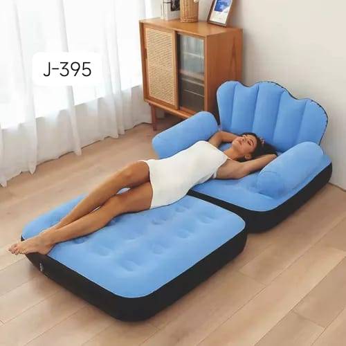 Sofá Cama Inflable Reposabrazos Colchón