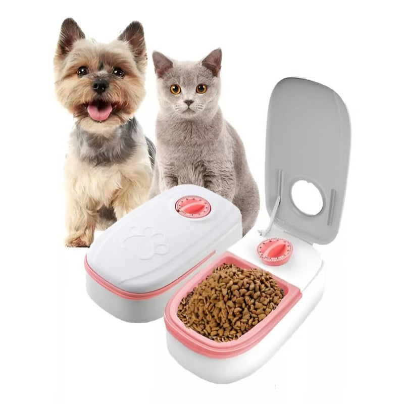 Temporizador Dispensador Alimento Mascotas