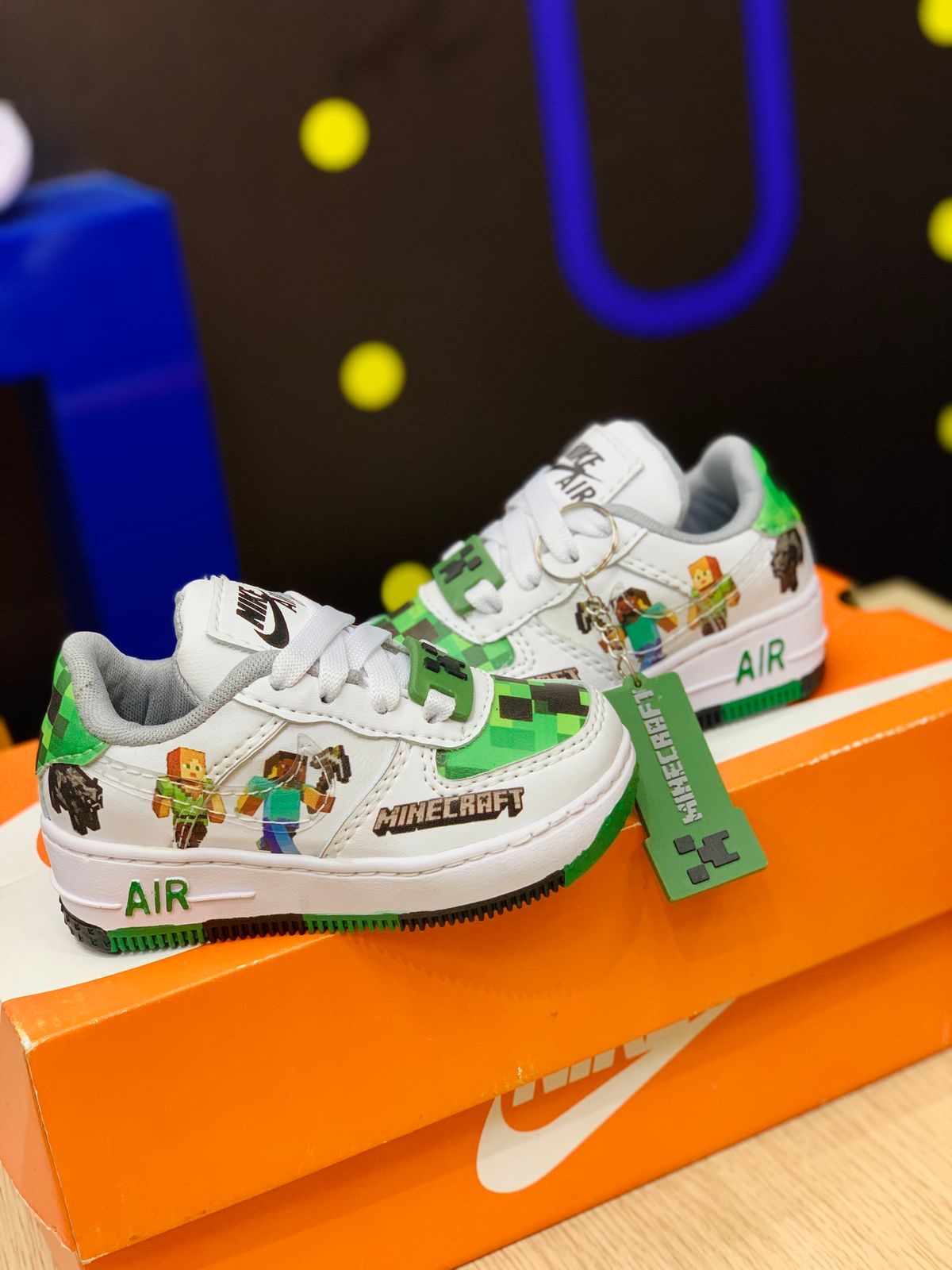 Tenis Air Force One Minecraft Dibujos Animados | Nike