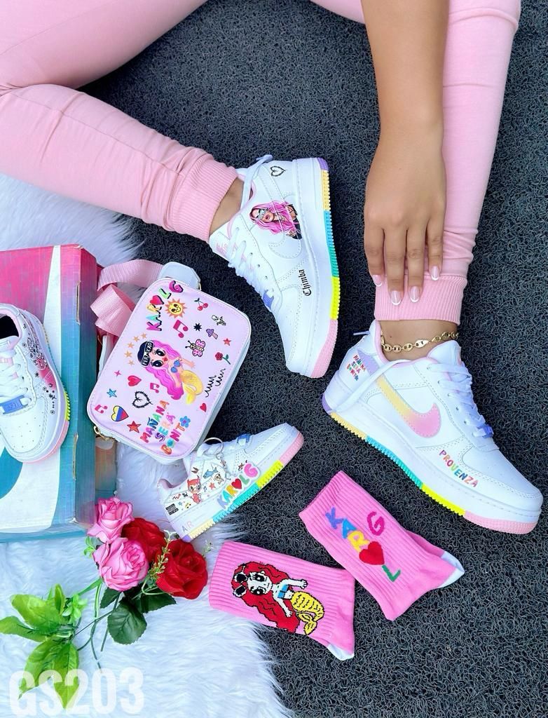 Tenis Karol G Corte Bajo Niña