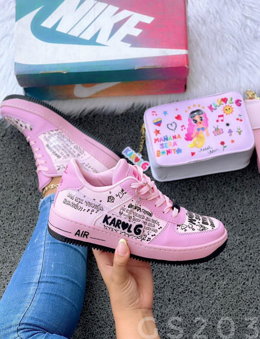 Tenis Karol G Rosado