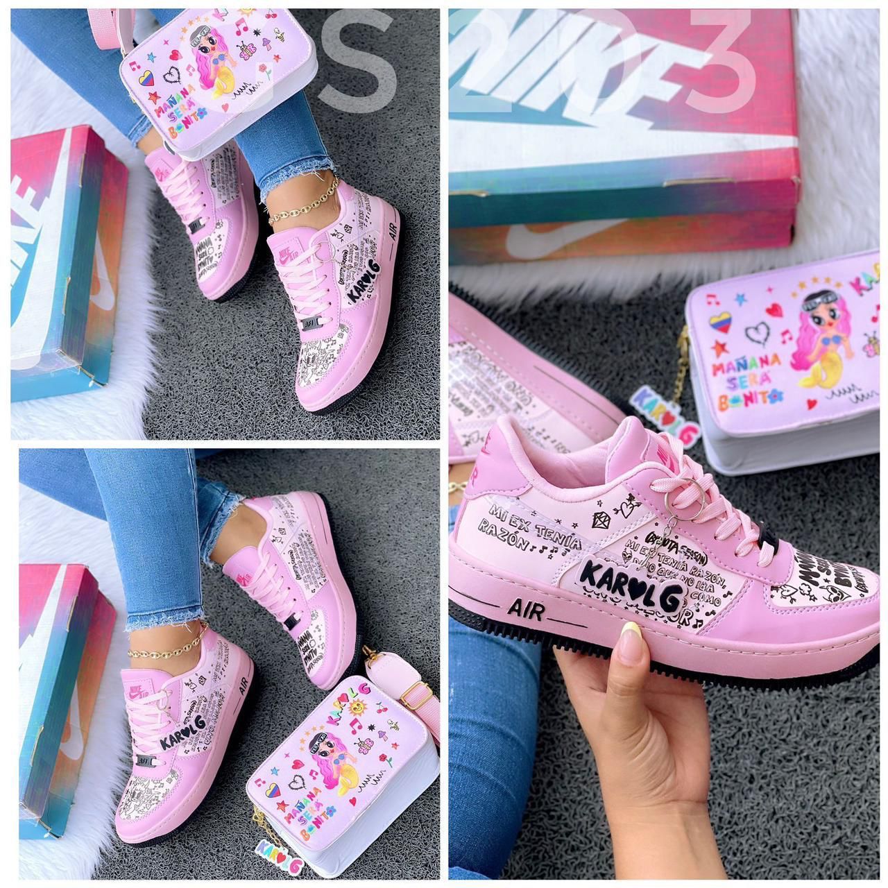 Tenis Karol G Rosado