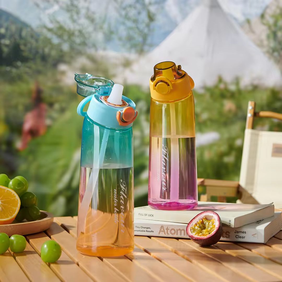Termo De Agua Con Sabor + 3 Sabores  Flavour Bottle