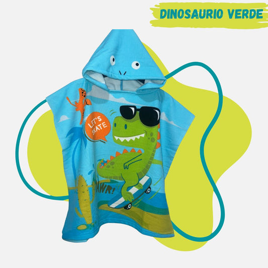 Toalla Poncho Infantil | Diseños Niñas y Niños