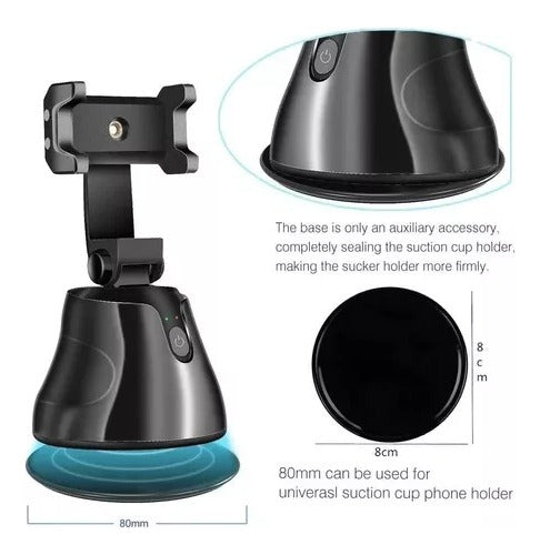 Trípode Automático Para Celular 360 con Sensor Movimiento