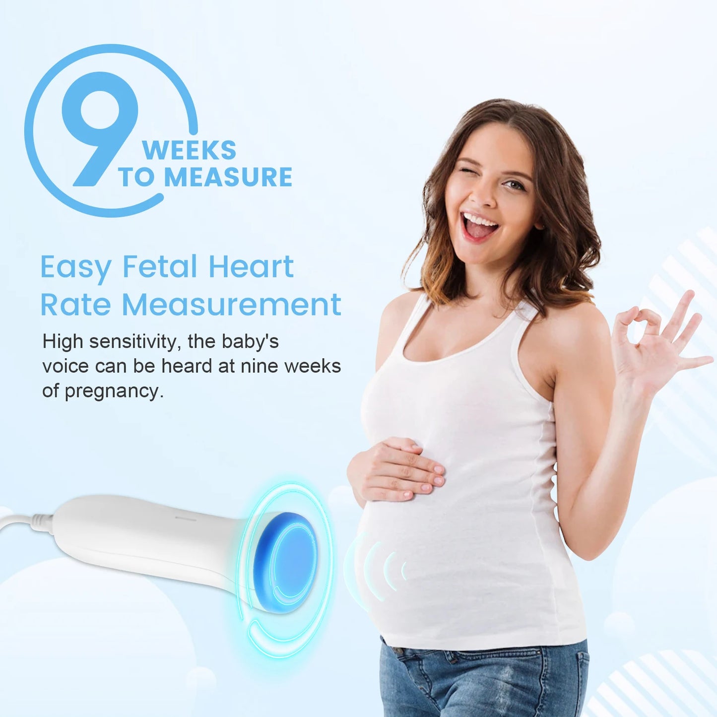Ultrasonido Portátil Doppler Fetal