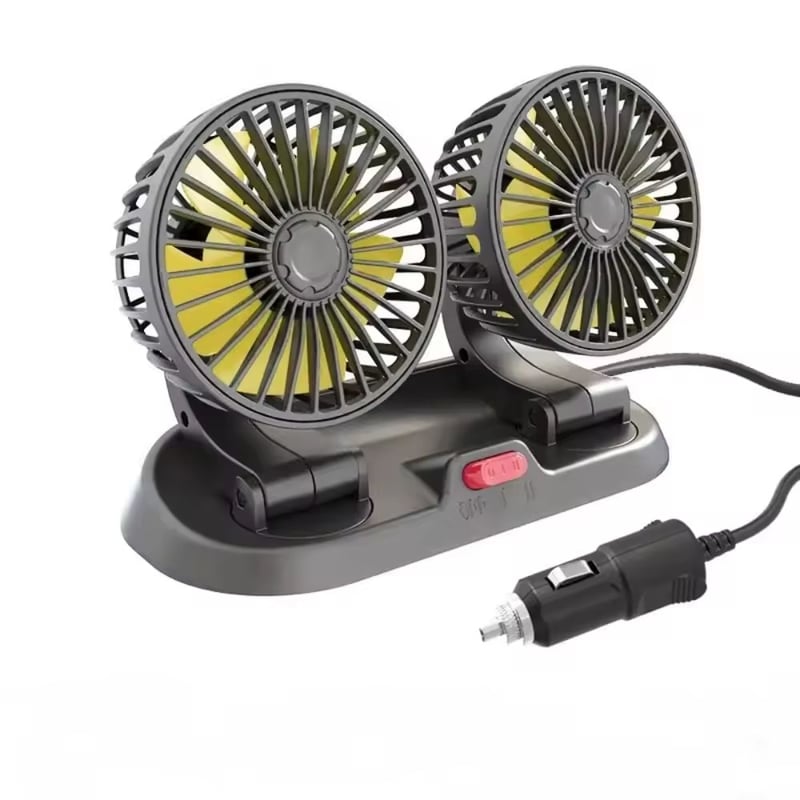 Ventilador portátil de carro 12 voltios